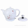 Ceramic Electric Kettle with 1.8L Capacity and Stainless Steel Heating Element